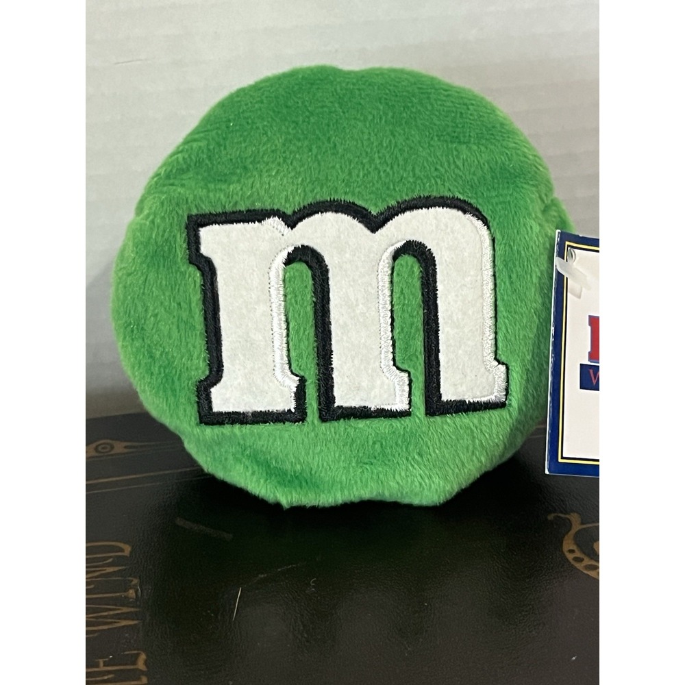 Green‎ M&M Beanie Plush New Las Vegas NWT